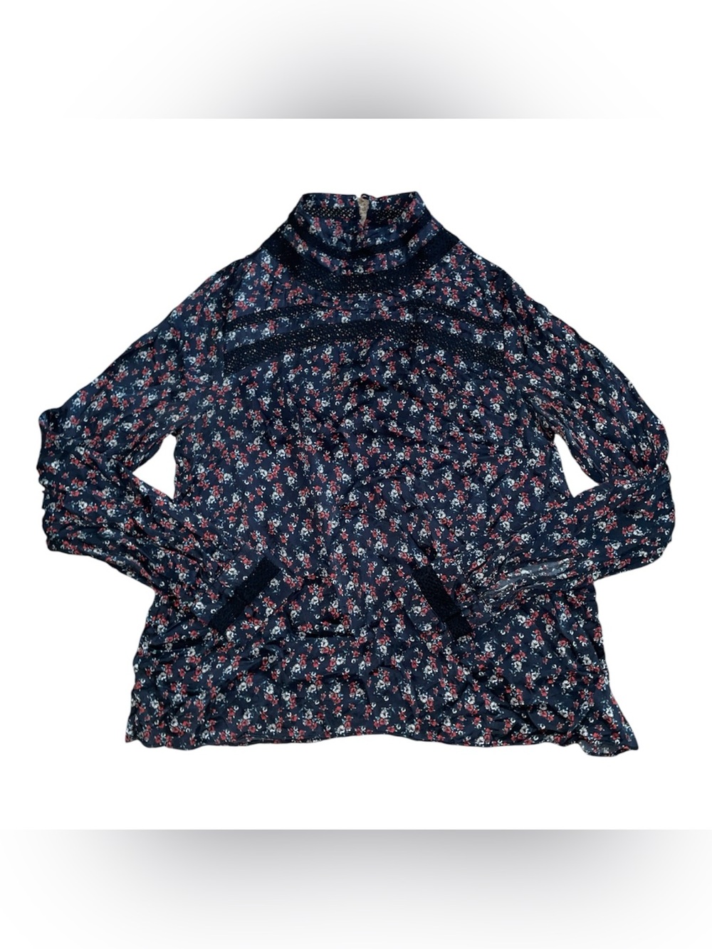 Intermix 100% silk floral blouse